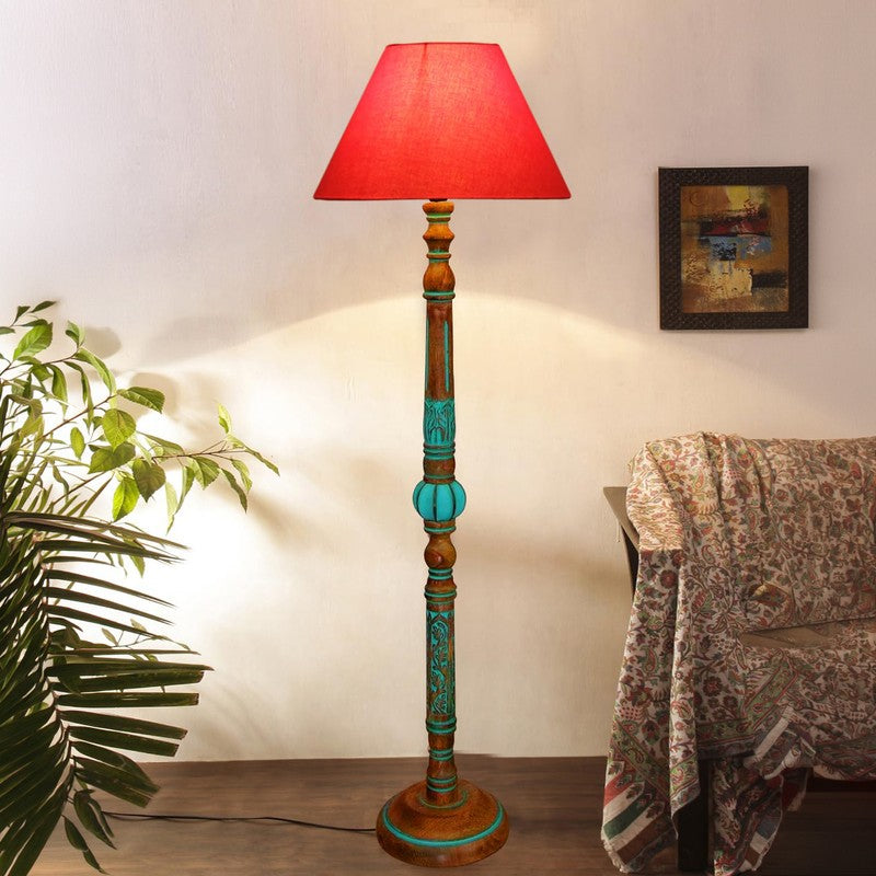 ConeRadiant Elite Floor Lamp (Orange)