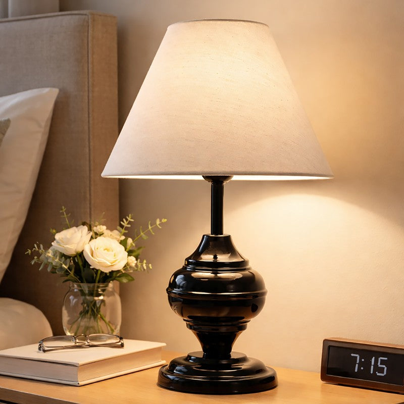 MonoCraft Metal Table Lamp - White