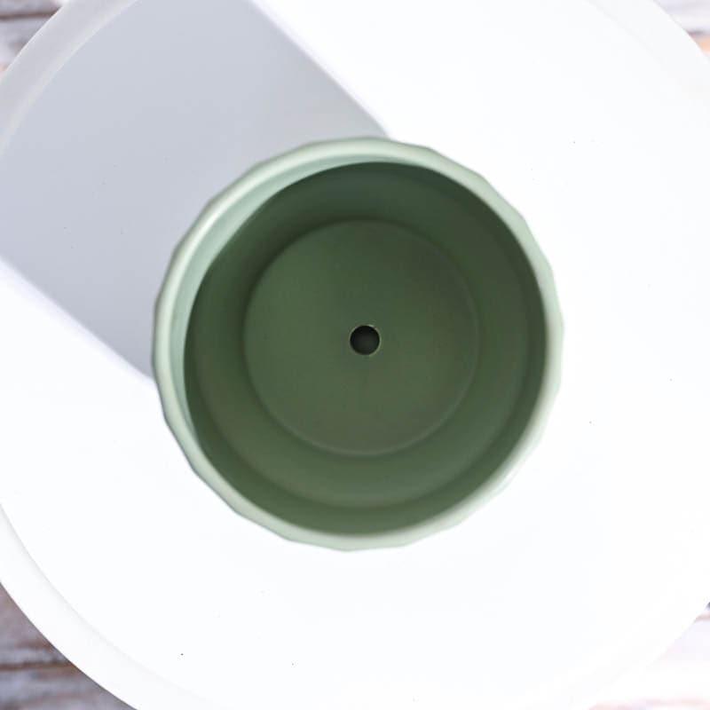 Lexie Ceramic Planter - Mint media 5