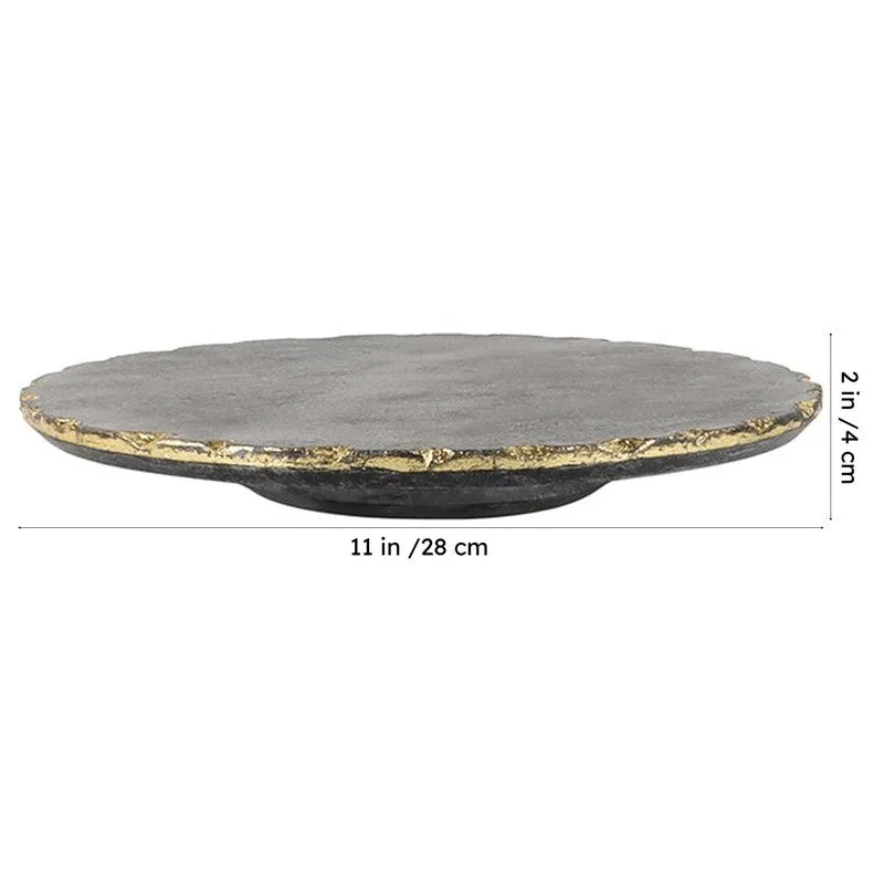 Cavallo Marble Cake Stand - Black media 8