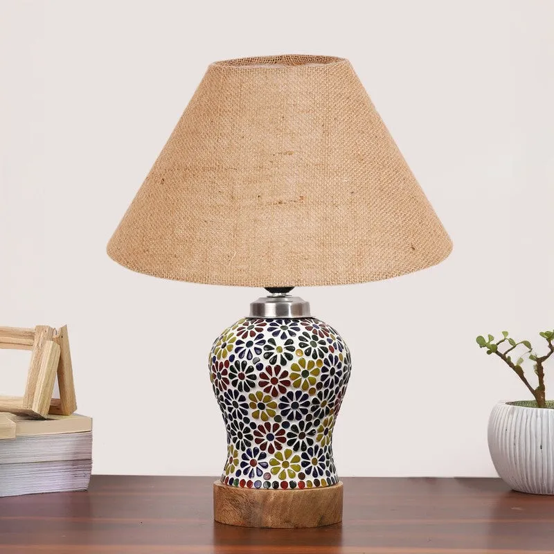 Ravelle Wooden Table Lamp - Multicolor media 4