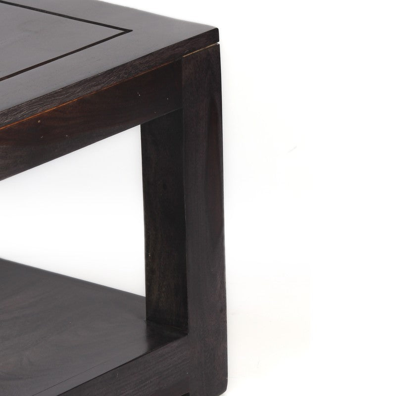 Frixon Sheesham Wooden Center Table - Taupe media 7