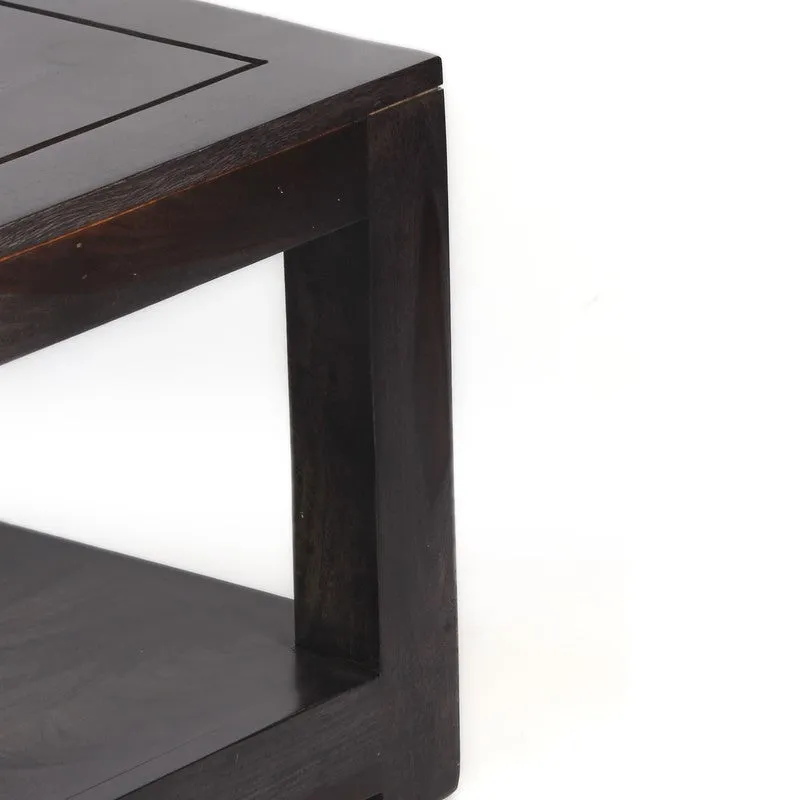 Frixon Sheesham Wooden Center Table - Taupe media 7
