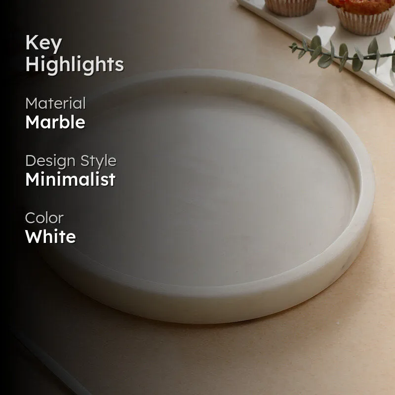 PietraLux Marble Serving Platter media 2