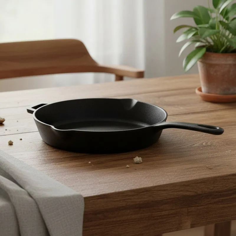 Meyer Cast Iron Frying Pan - 2100 mL/11.6 Inches media 1