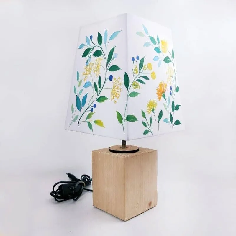 Mildura Empire Handpainted Fabric Table Lamp - Multicolor media 5