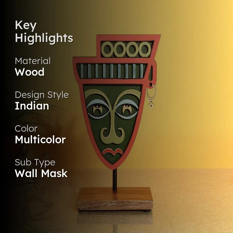 Indranila Mask Showpiece media 2