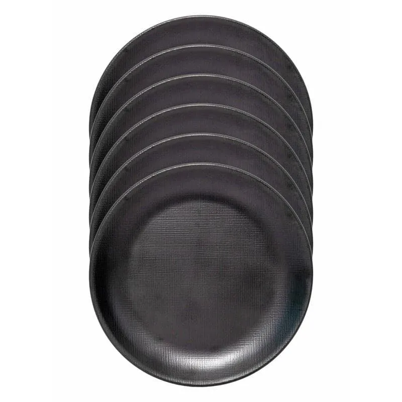 Servewell Azamae Smooth Dessert Plate - Set Of Six media 4
