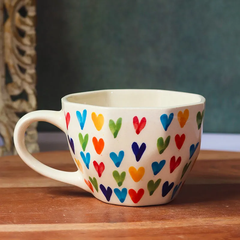 Vibrant Ceramic Tea Cup (230 mL) media 1
