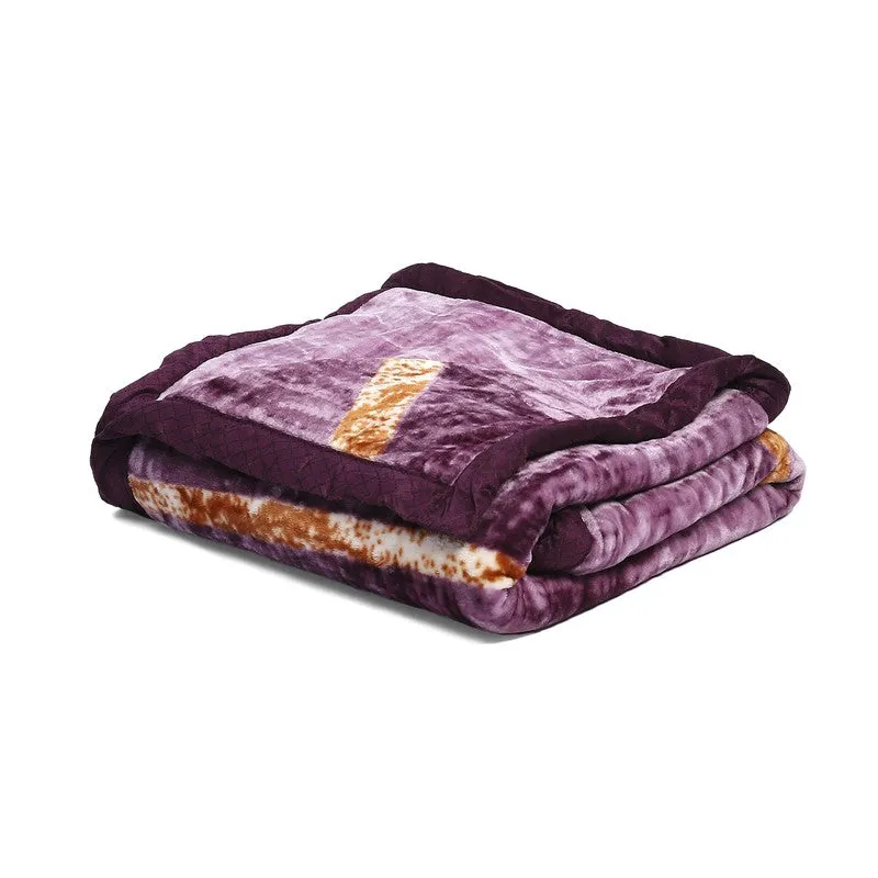 Monte Carlo Lavender Dreamscape Blanket - 550 GSM media 5