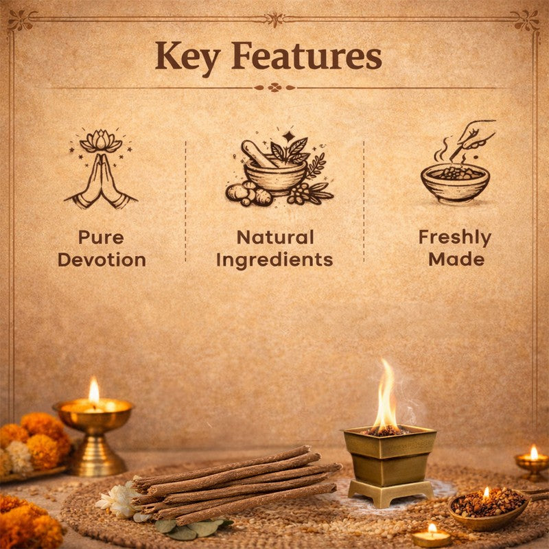 Hawan Samagri Sticks (101 Sticks) media 8