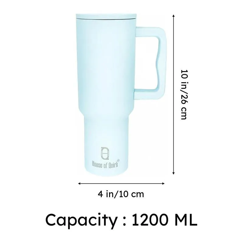 Hydra Boost Stainless Steel Tumbler (1200 ML) - Light Blue media 8