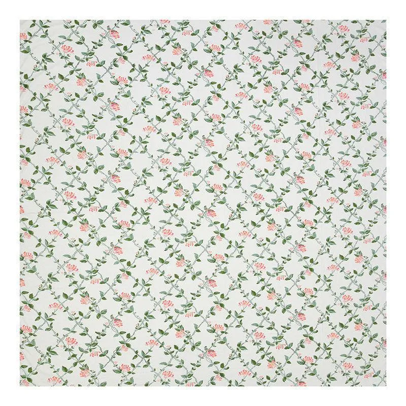 Coastal Gardenia Floral Cotton Bedsheet - 180 TC media 7