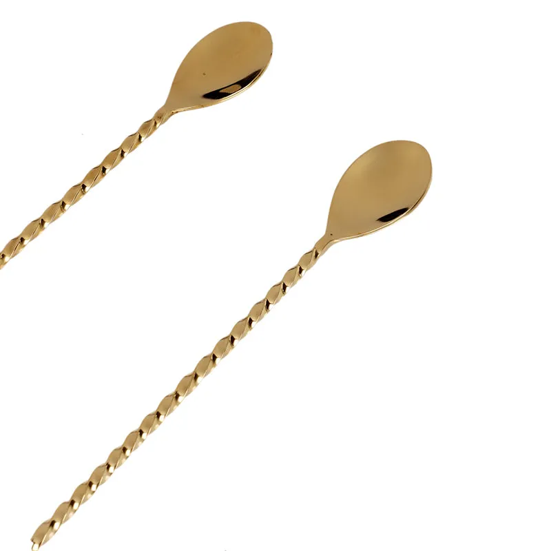 Mixline Bar Spoon (Gold) - Set Of Two media 4