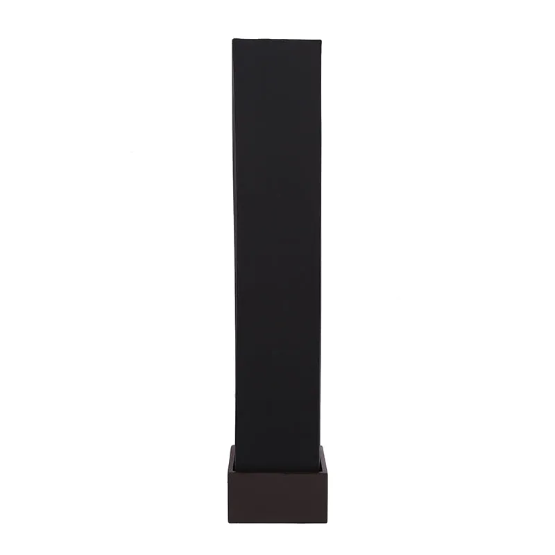 Axiya Wooden Tower Floor Lamp - Black media 3