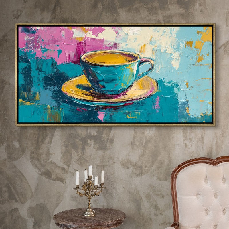 Muse Canvas Wall Painting With Frame