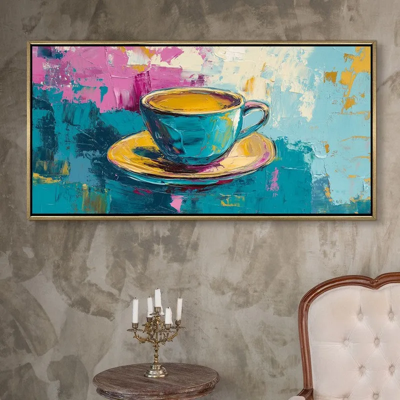 Muse Canvas Wall Painting With Frame media 1