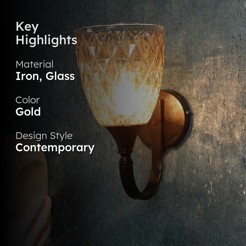 Anka Iron Wall Lamp - Black media 2