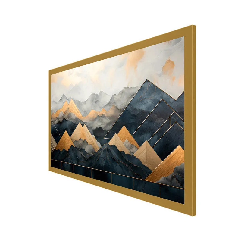 Mountain Enchant Wall Painting media 4