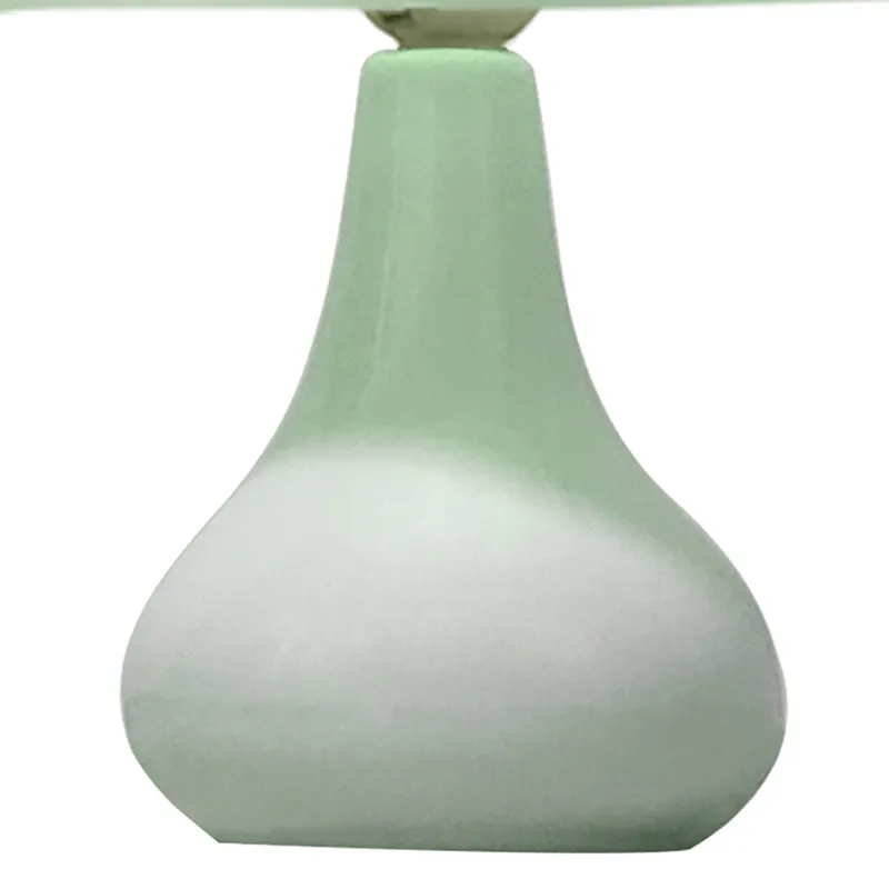 Perses Ceramic Fabric Table Lamp - Green media 4