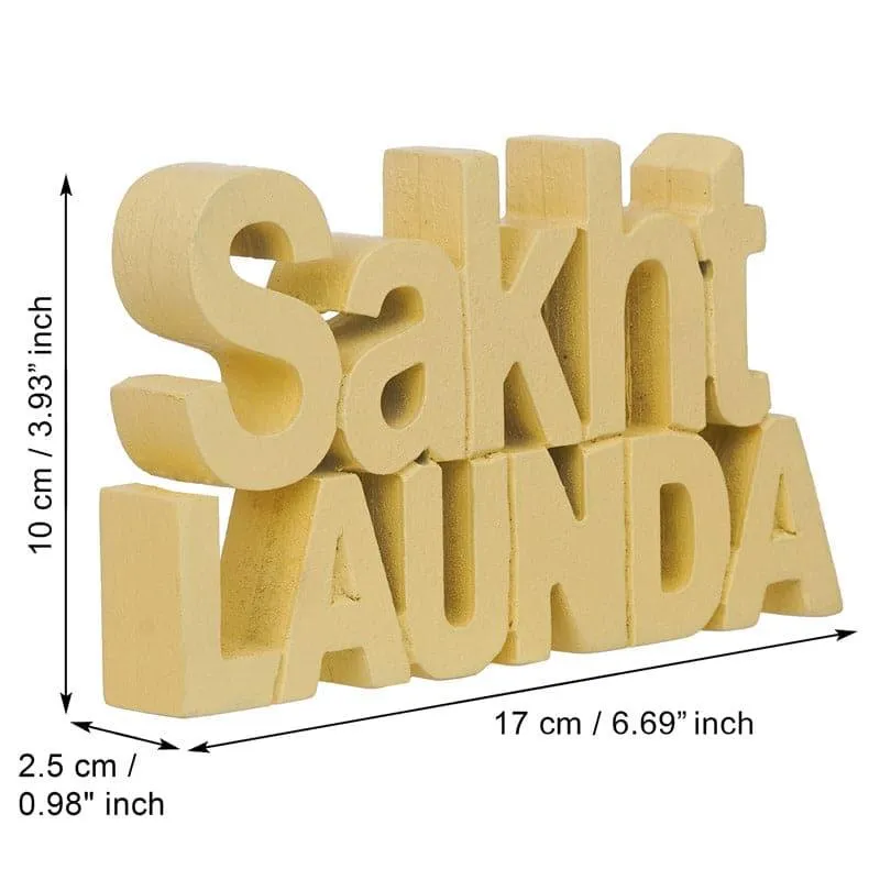 Sakht Launda Typography Showpiece media 5