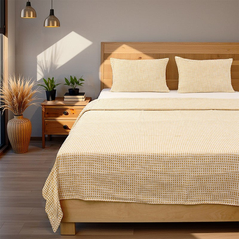 Girnar Bedcover - Yellow media 5