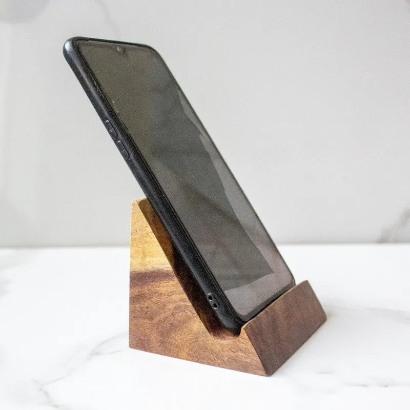 All-in-One Wood Desktop Organizer - Brown media 3