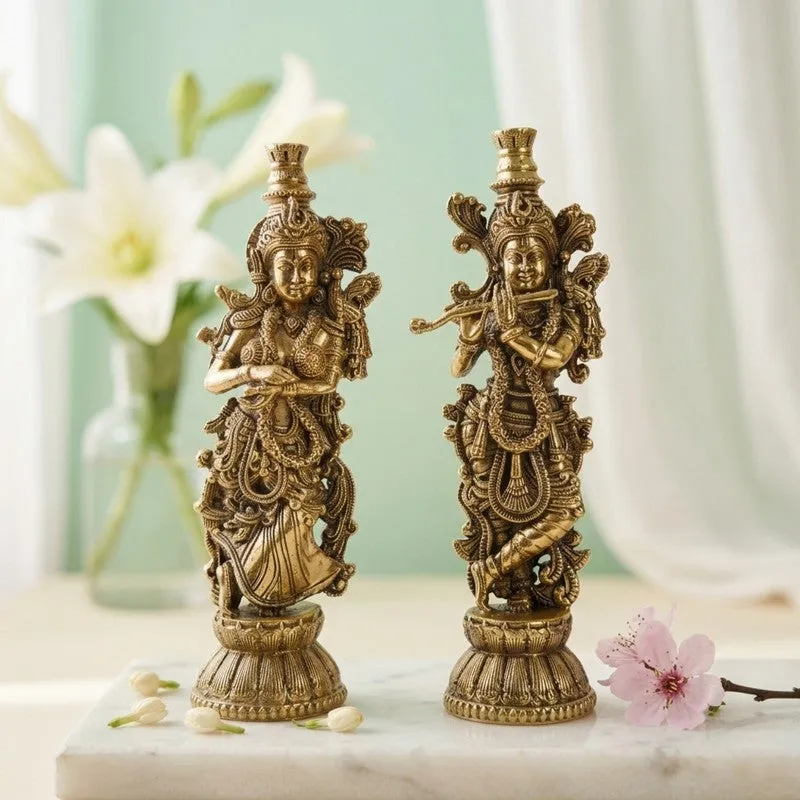 Rasleela Brass Idol - Set of Two media 1