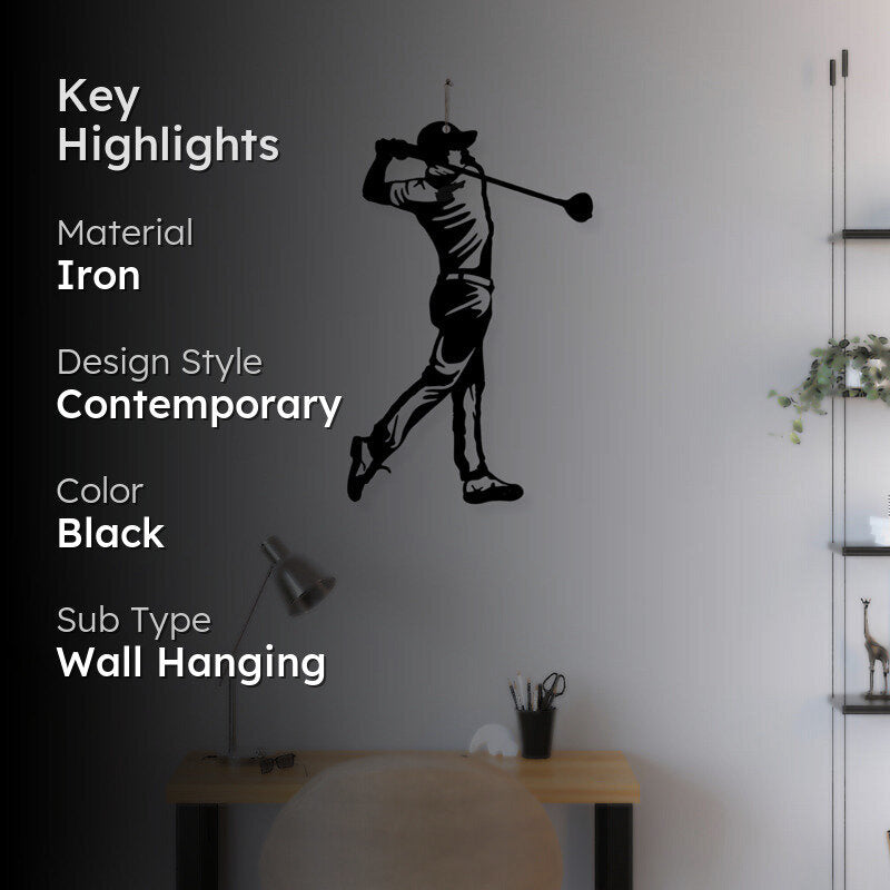 Golf Strike Iron Wall Accent media 2