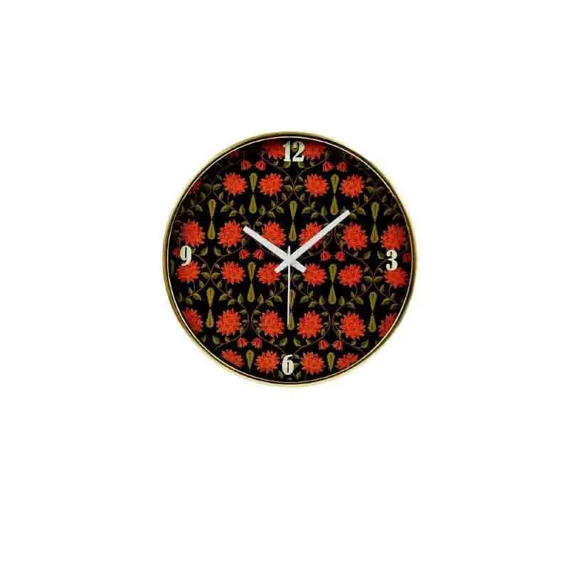 Night Bloom Wall Clock media 3