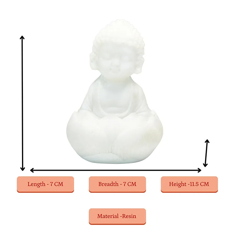 Baby Buddha Resin Idol media 7