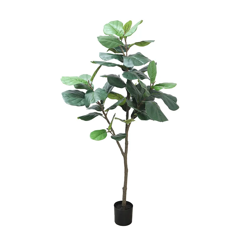 Mystic Meadow Artificial Plant With Black Plastic Pot - 5.8 Feet media 5