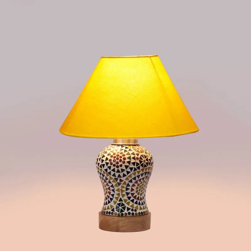 Halion Wooden Table Lamp - Multicolor media 6