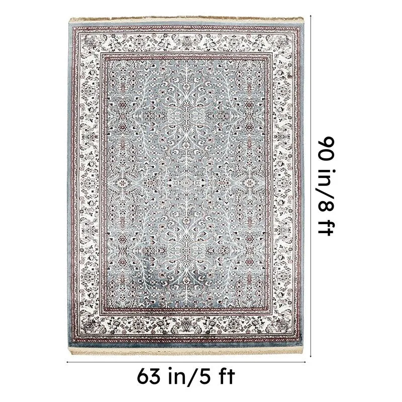 Kashrin Art Silk Carpet media 9