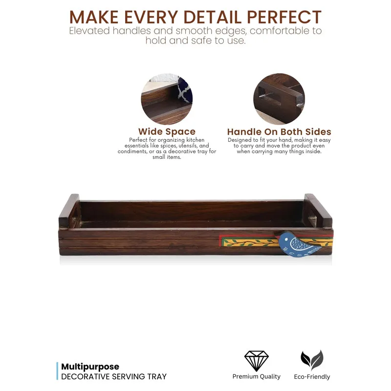 Madora Mango Wood Serving Tray media 4