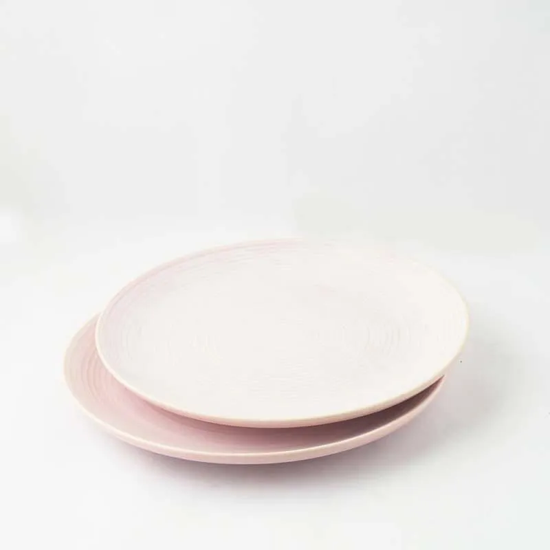Keziah Pink Dinner Plates - Set Of Two media 5