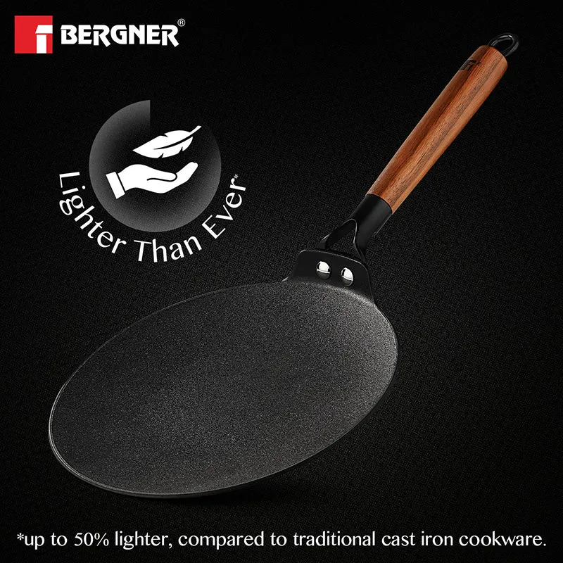 Bergner Ferrocasa Induction Safe Cast Iron Roti Tawa - 22 cm media 4