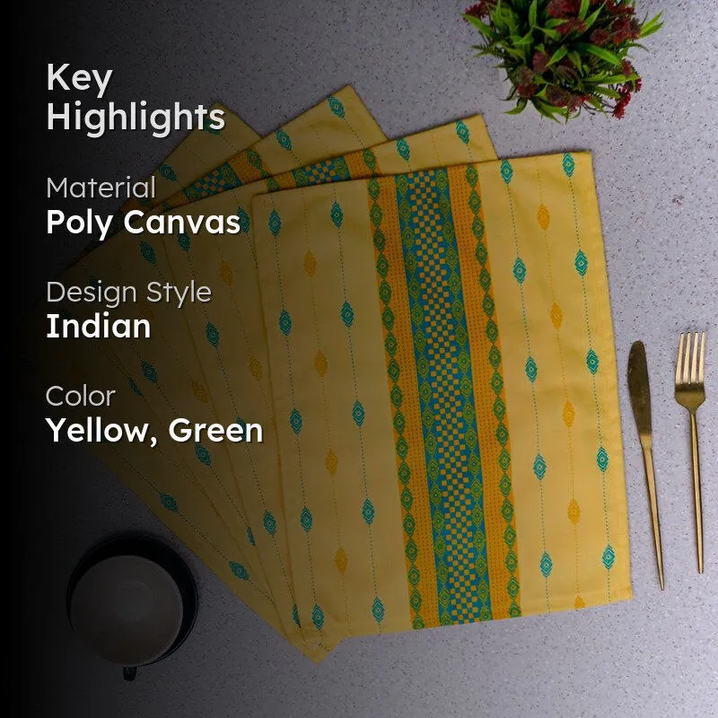 Sambalpuri Elegance Placemat - Set Of Four media 2