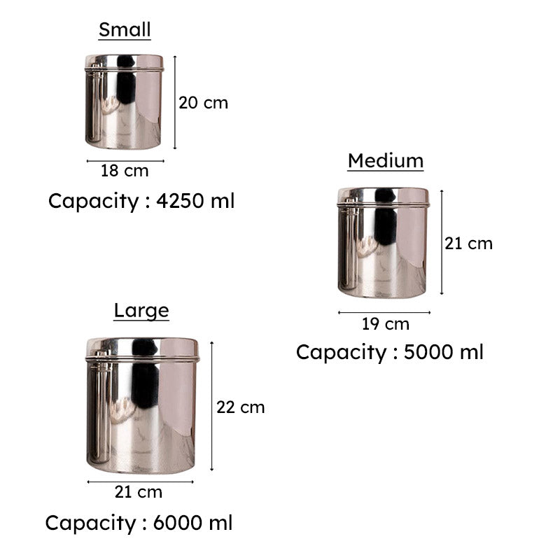 Sevita Storage Container (4250/5000/6000 mL) - Set Of Three media 6