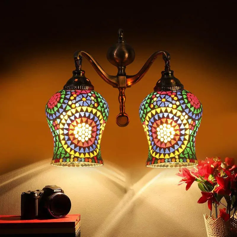 Elysian Metal Mosaic Wall Lamp media 4