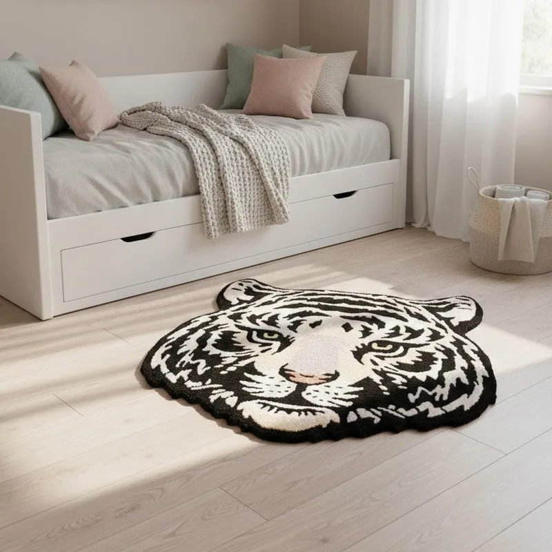 Roaring Face Cotton Carpet media 3