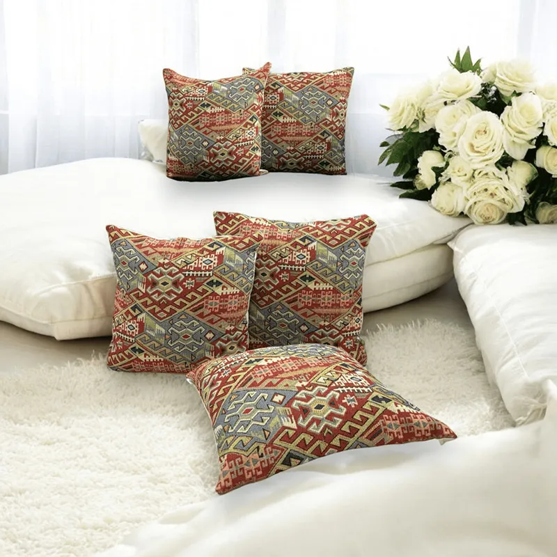 Weave Prism Jacquard Cushion Cover - Set Of Five media 2