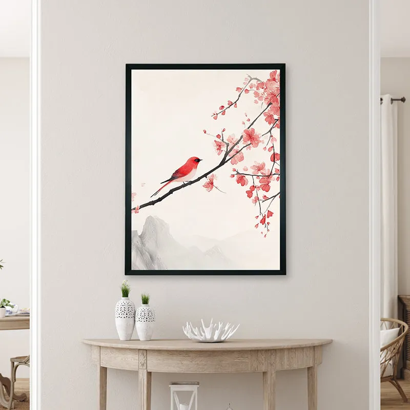 Scarlet Perch Wall Art With Resin Frame media 4
