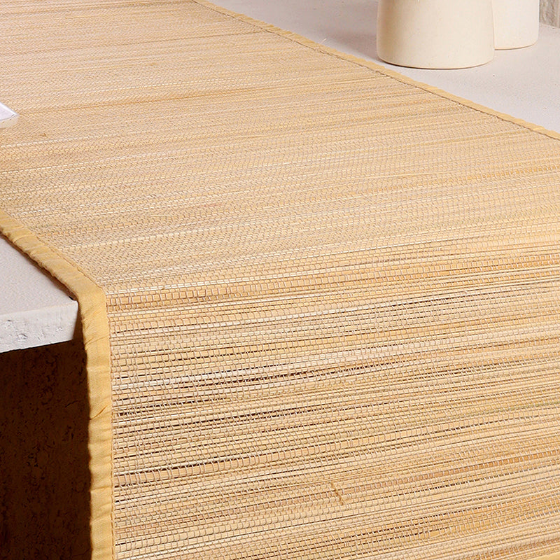 Woodland Nest Bamboo Table Runner - Beige media 4