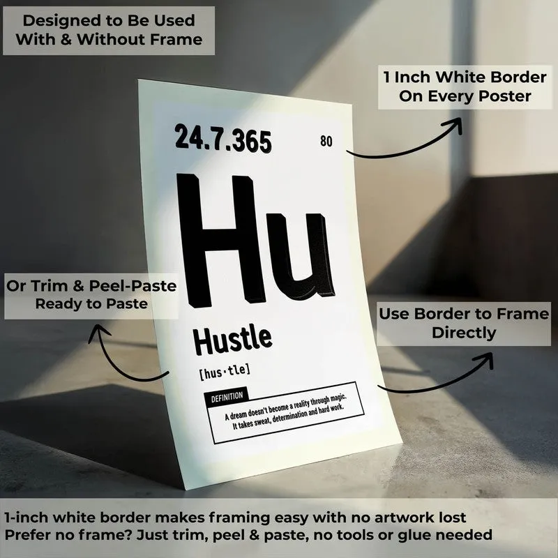 Hustle Energy Wall Poster media 9