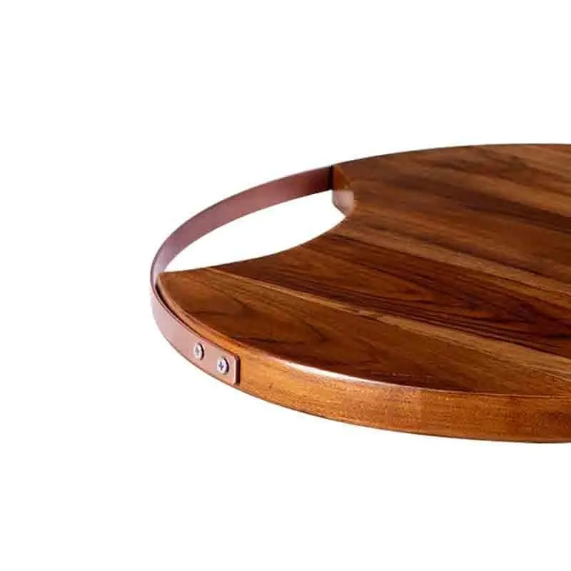 Ebony Wood Platter - Bronze media 3