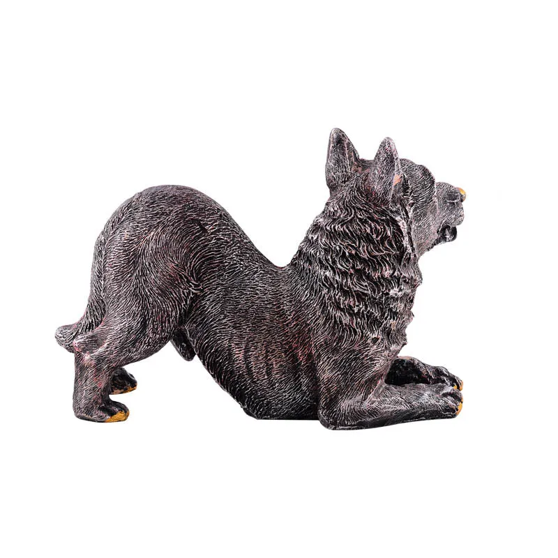 Bark & Bow Painted Polyresin Show Piece - Copper media 5