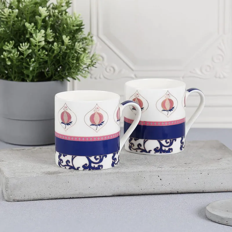 India Circus Circus Infinite Bone China Coffee Mug (350 mL Each) - Set Of Two media 1