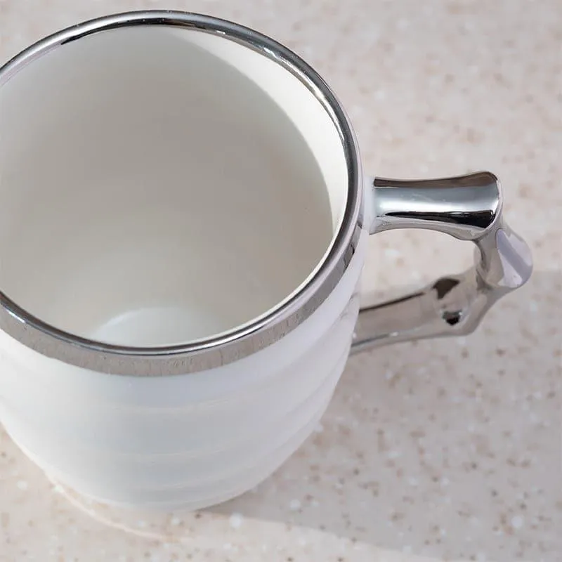 Raleigh Porcelain Coffee Mug (350 mL) - White media 4