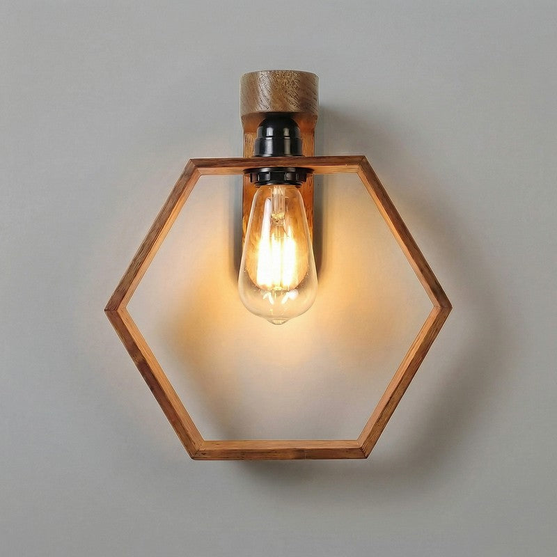Nabla Wooden Wall Lamp media 6